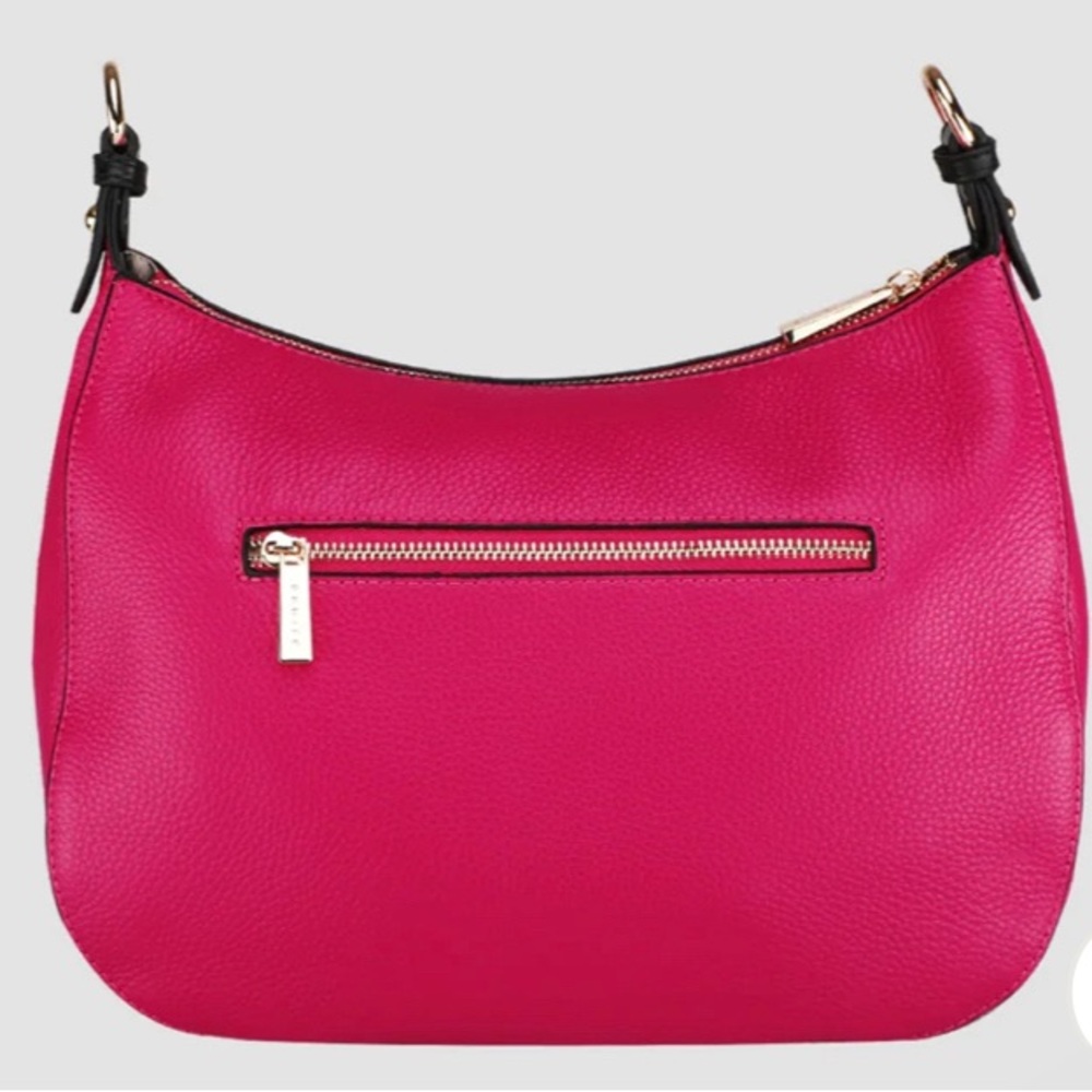 DANIER HOT PINK BRUNA SHOULDER BAG